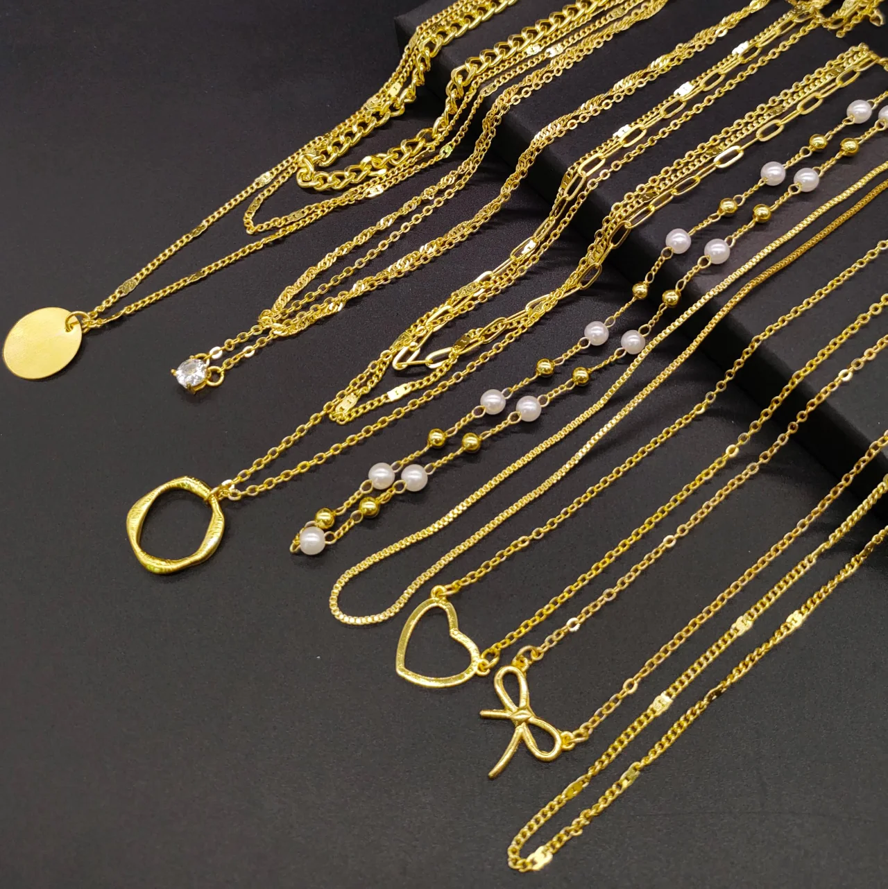 TORNITO Layering Necklace Set