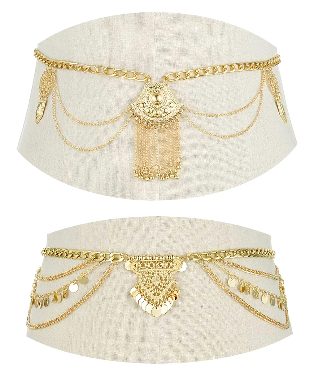 TORNITO Tassel Waist Belt Chain