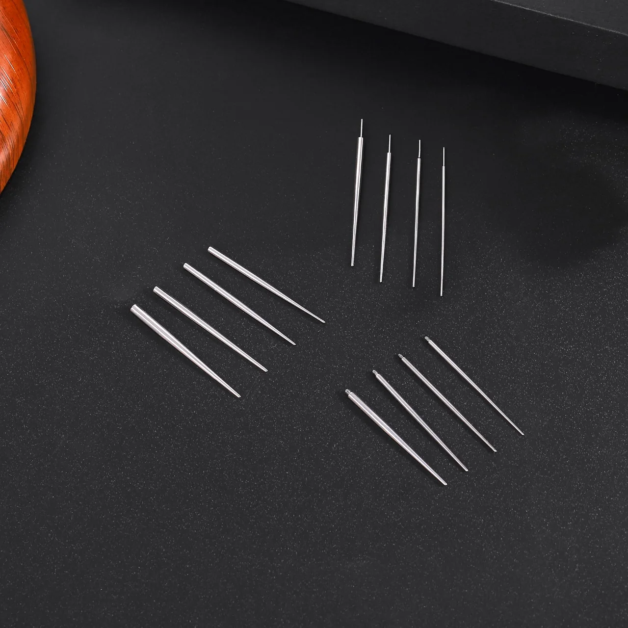 TORNITO Taper Pins and Ball Grabber, Straight Piercing Tapers