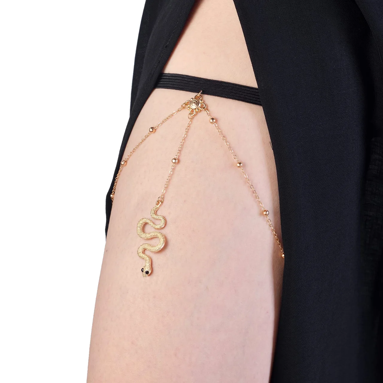 TORNITO Layered Thigh Chains, Gold