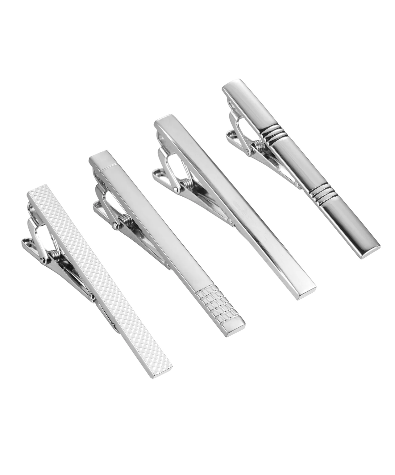 TORNITO Four Tie Clip Set, Style A